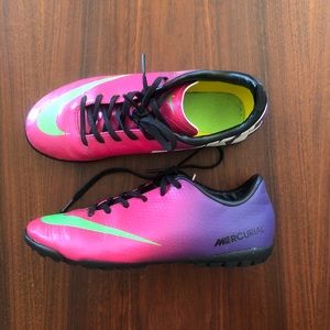 Nike turf soccer shoes mercurial youth 2.5